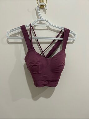 lululemon athletica Plum Supportive Plunge Bralette